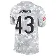 ＃43 Youth Carl Jones Arctic Camo Limited Chicago Bears 2024 Salute to Service Jersey