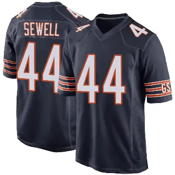 ＃44 Youth Noah Sewell Navy Game Chicago Bears Team Color Jersey