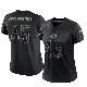 ＃45 Women's Amen Ogbongbemiga Black Limited Chicago Bears Reflective Jersey