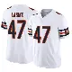 ＃47 Men's Paul Lasike White Limited Chicago Bears Vapor F.U.S.E. Jersey