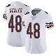 ＃48 Women's Patrick Scales White Limited Chicago Bears Vapor Untouchable Jersey