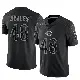＃48 Youth Patrick Scales Black Limited Chicago Bears Reflective Jersey