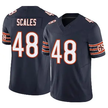 ＃48 Youth Patrick Scales Navy Limited Chicago Bears Vapor F.U.S.E. Jersey