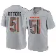 ＃51 Youth Dick Butkus Gray Game Chicago Bears Atmosphere Fashion Jersey