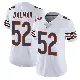 ＃52 Women's Drew Dalman White Limited Chicago Bears Vapor Untouchable Jersey