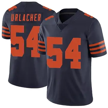 ＃54 Men's Brian Urlacher Navy Blue Limited Chicago Bears Alternate Vapor Untouchable Jersey