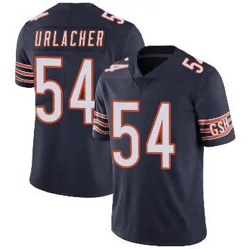 ＃54 Men's Brian Urlacher Navy Limited Chicago Bears Team Color Vapor Untouchable Jersey