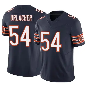 ＃54 Men's Brian Urlacher Navy Limited Chicago Bears Vapor F.U.S.E. Jersey