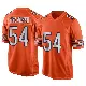 ＃54 Men's Brian Urlacher Orange Game Chicago Bears Alternate Jersey