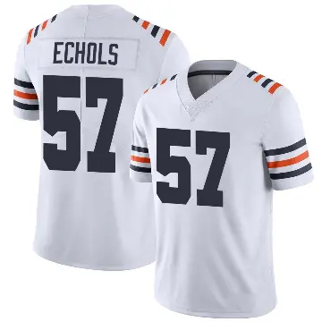 ＃57 Men's Power Echols White Limited Chicago Bears Alternate Classic Vapor Jersey