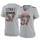 ＃57 Women's Power Echols Gray Game Chicago Bears Atmosphere Fashion Jersey
