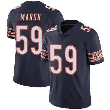 ＃59 Men's Cassius Marsh Navy Limited Chicago Bears Team Color Vapor Untouchable Jersey