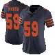 ＃59 Women's Cassius Marsh Navy Blue Limited Chicago Bears Alternate Vapor Untouchable Jersey
