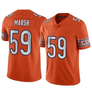＃59 Youth Cassius Marsh Orange Limited Chicago Bears Alternate Vapor Jersey