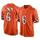 ＃6 Men's Kyler Gordon Orange Game Chicago Bears Alternate Jersey