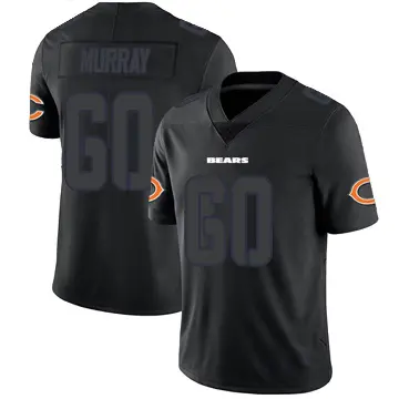 ＃60 Men's Bill Murray Black Impact Limited Chicago Bears Jersey