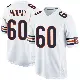 ＃60 Youth Bill Murray White Game Chicago Bears Jersey
