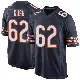 ＃62 Men's Eric Kush Navy Game Chicago Bears Team Color Jersey
