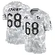 ＃68 Men's Doug Kramer Jr. Arctic Camo Limited Chicago Bears 2024 Salute to Service Jersey