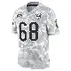 ＃68 Men's Doug Kramer Jr. Arctic Camo Limited Chicago Bears 2024 Salute to Service Jersey