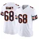 ＃68 Youth Doug Kramer Jr. White Limited Chicago Bears Vapor F.U.S.E. Jersey