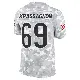 ＃69 Men's Tanoh Kpassagnon Arctic Camo Limited Chicago Bears 2024 Salute to Service Jersey