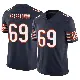 ＃69 Men's Tanoh Kpassagnon Navy Limited Chicago Bears Vapor F.U.S.E. Jersey