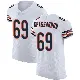 ＃69 Men's Tanoh Kpassagnon White Elite Chicago Bears Vapor Untouchable Jersey