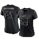 ＃69 Women's Tanoh Kpassagnon Black Limited Chicago Bears Reflective Jersey