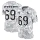 ＃69 Youth Tanoh Kpassagnon Arctic Camo Limited Chicago Bears 2024 Salute to Service Jersey