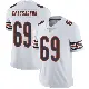 ＃69 Youth Tanoh Kpassagnon White Limited Chicago Bears Vapor Untouchable Jersey