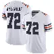 ＃72 Men's Kiran Amegadjie White Limited Chicago Bears Alternate Classic Vapor Jersey