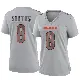＃8 Women's Cairo Santos Gray Game Chicago Bears Atmosphere Fashion Jersey