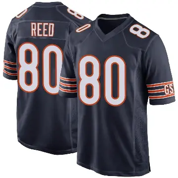 ＃80 Youth Joe Reed Navy Game Chicago Bears Team Color Jersey