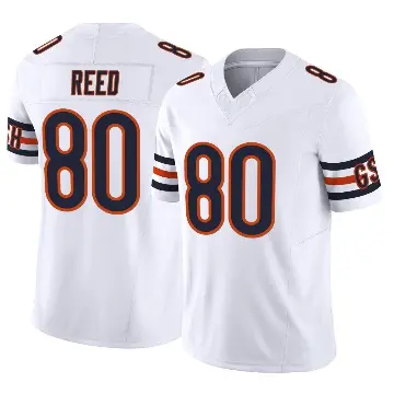 ＃80 Youth Joe Reed White Limited Chicago Bears Vapor F.U.S.E. Jersey