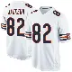 ＃82 Men's John Jackson White Game Chicago Bears Jersey