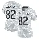 ＃82 Women's John Jackson Arctic Camo Limited Chicago Bears 2024 Salute to Service Jersey