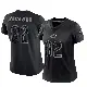 ＃82 Women's John Jackson Black Limited Chicago Bears Reflective Jersey