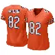 ＃82 Women's John Jackson Orange Game Chicago Bears Alternate Jersey