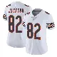 ＃82 Women's John Jackson White Limited Chicago Bears Vapor Untouchable Jersey