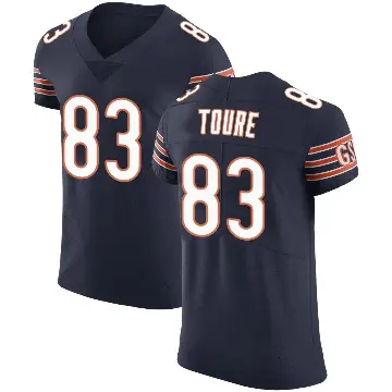 ＃83 Men's Samori Toure Navy Elite Chicago Bears Team Color Vapor Untouchable Jersey