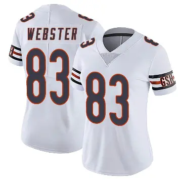 ＃83 Women's Nsimba Webster White Limited Chicago Bears Vapor Untouchable Jersey