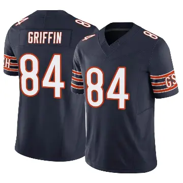 ＃84 Men's Ryan Griffin Navy Limited Chicago Bears Vapor F.U.S.E. Jersey