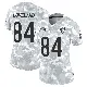 ＃84 Women's Colston Loveland Arctic Camo Limited Chicago Bears 2024 Salute to Service Jersey