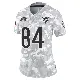 ＃84 Women's Colston Loveland Arctic Camo Limited Chicago Bears 2024 Salute to Service Jersey