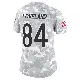 ＃84 Women's Colston Loveland Arctic Camo Limited Chicago Bears 2024 Salute to Service Jersey