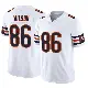 ＃86 Men's Joel Wilson White Limited Chicago Bears Vapor F.U.S.E. Jersey