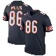 ＃86 Men's Zach Miller Navy Legend Chicago Bears Color Rush Jersey