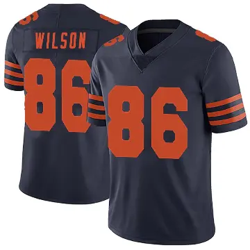 ＃86 Youth Joel Wilson Navy Blue Limited Chicago Bears Alternate Vapor Untouchable Jersey