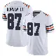 ＃87 Men's Luther Burden III White Limited Chicago Bears Alternate Classic Vapor Jersey